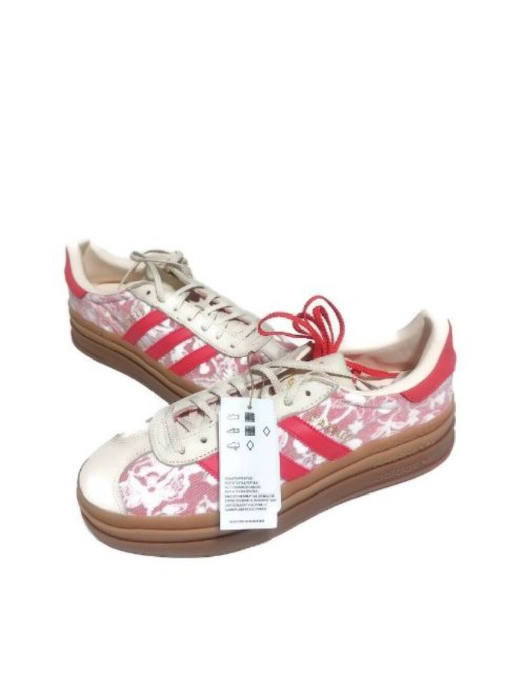 Adidas Gazelle Bold Liberty London Sneakers Womens Size 11 Platform Shoes New - Picture 5 of 10